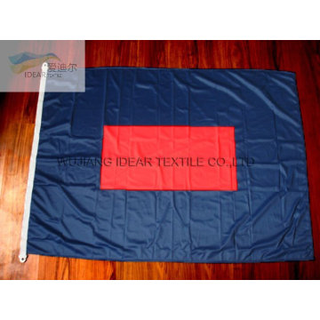 100% Polyester Double Colored Flags